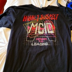 Highly suspect band t